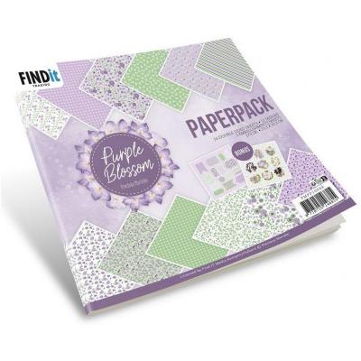 Find It Trading Precious Marieke Purple Blossom - Paper Pack